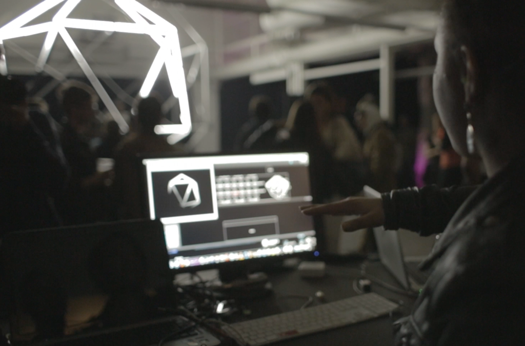 MadMapper & Leap Motion